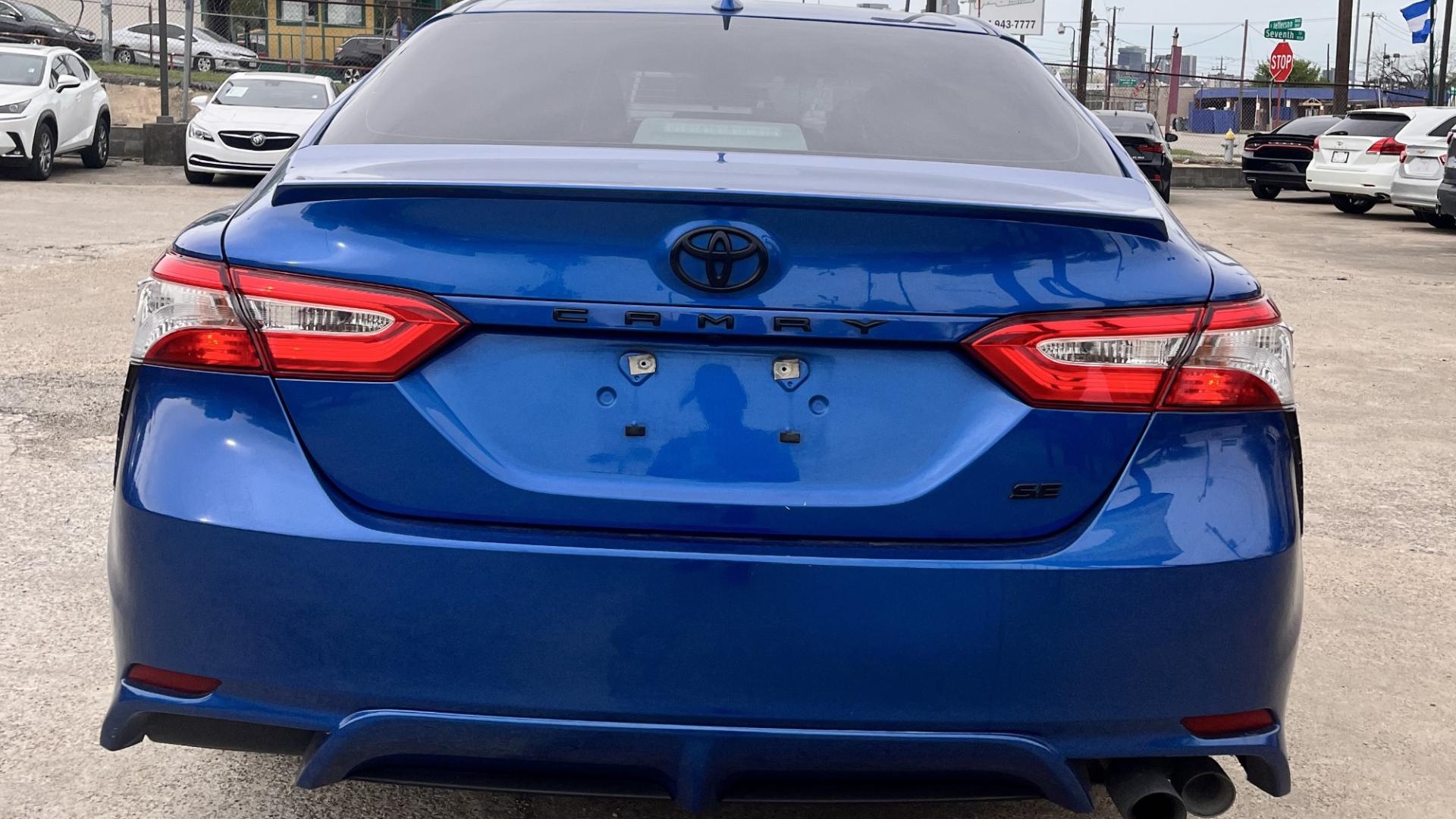 2020 Blue Toyota Camry (4T1G11AK9LU) , located at 945 E. Jefferson Blvd, Dallas, TX, 75203, (214) 943-7777, 32.752514, -96.811630 - Photo#3